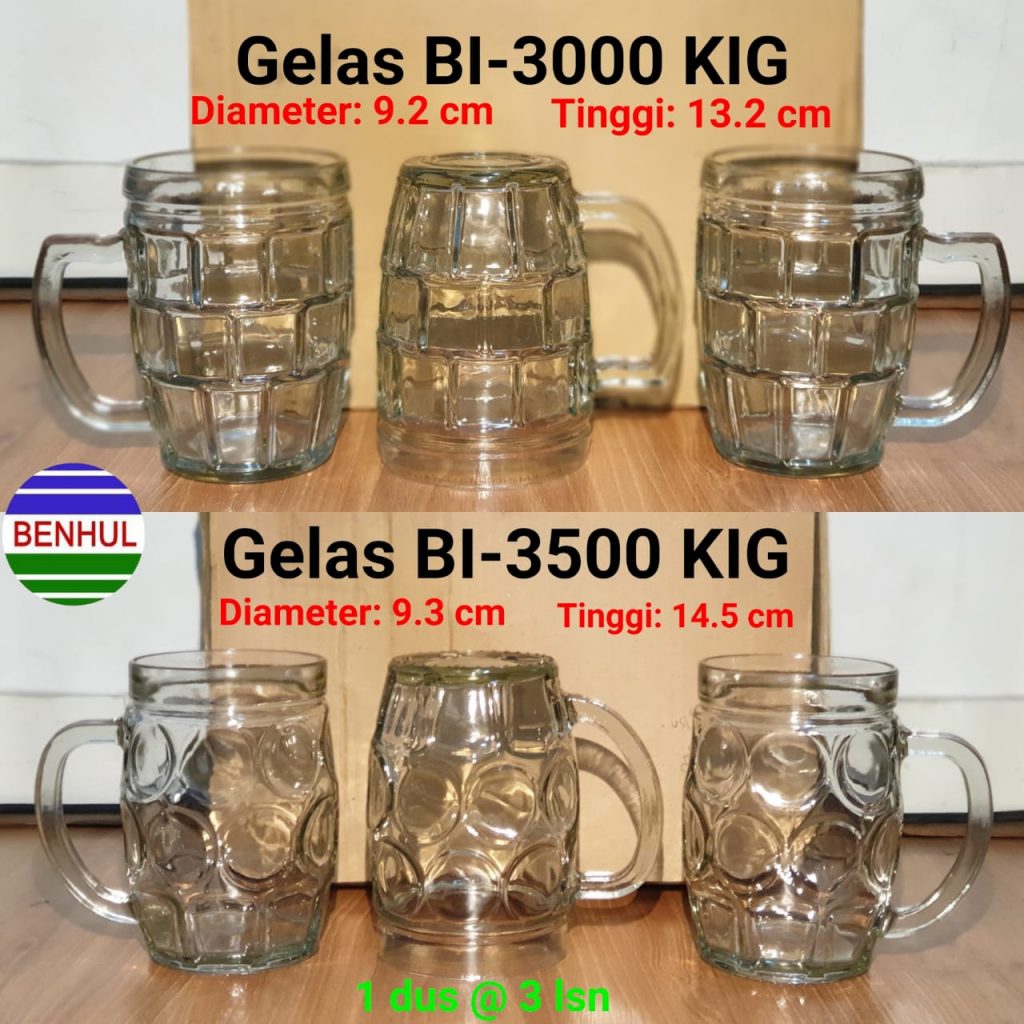  GELAS  FM 255 ROYALEX 1 DUS 6 LSN Benhul Makmur Indonesia